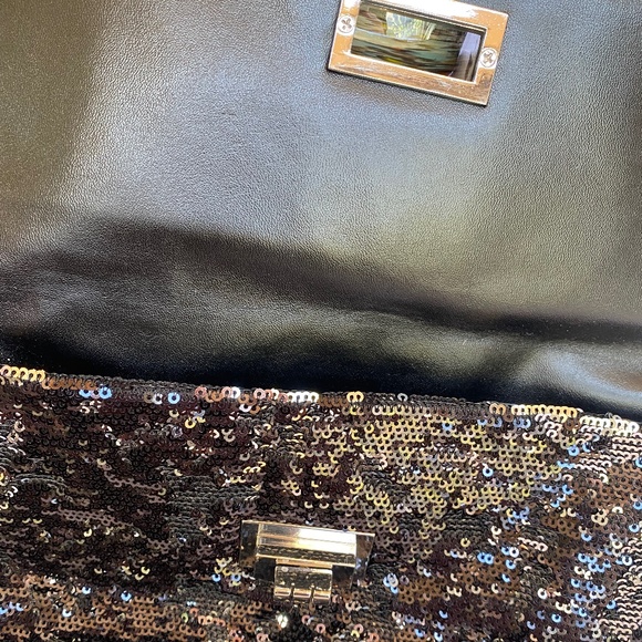 🌟HP🎉STYLISH🌟Mossimo Sequin Handbag/Clutch - Picture 12 of 16